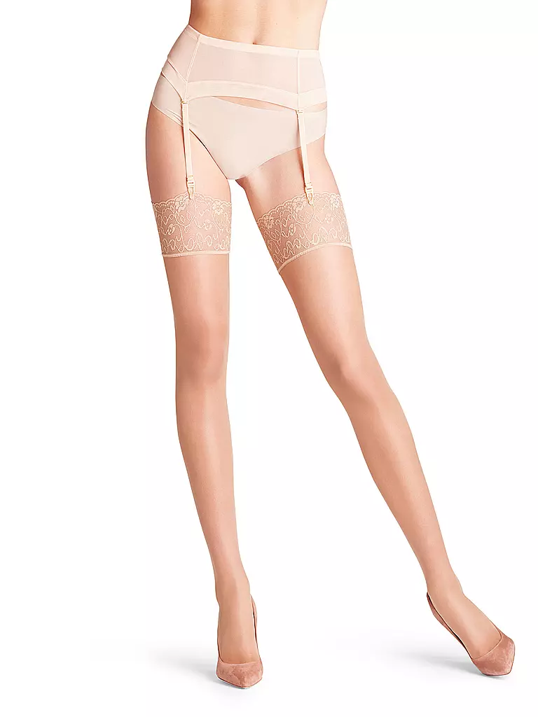 FALKE Feinstrümpfe Seidenglatt 15 DEN powder beige