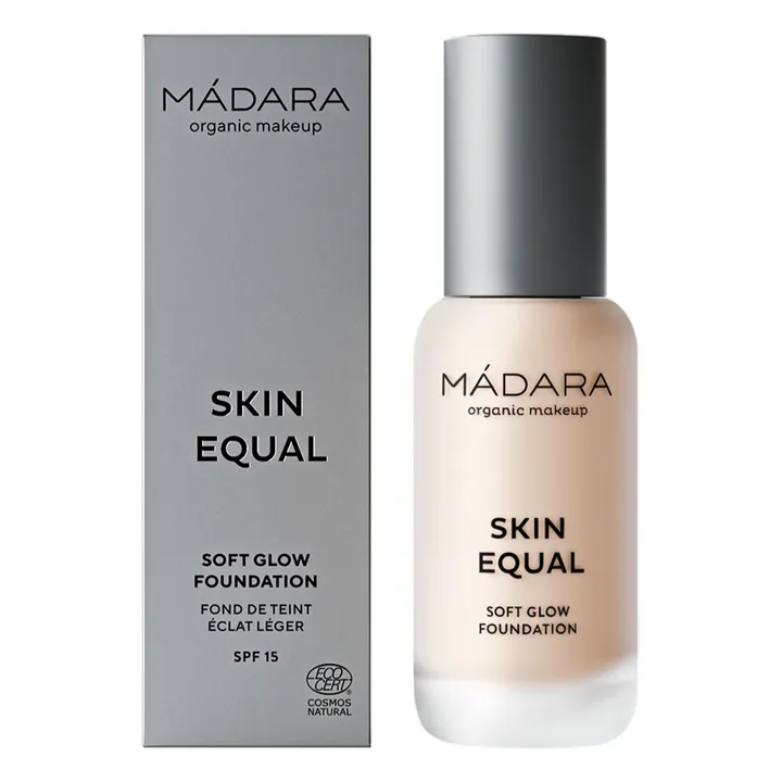 MÁDARA Fond de teint éclat Skin Equal - 30 ml | Porcelain
