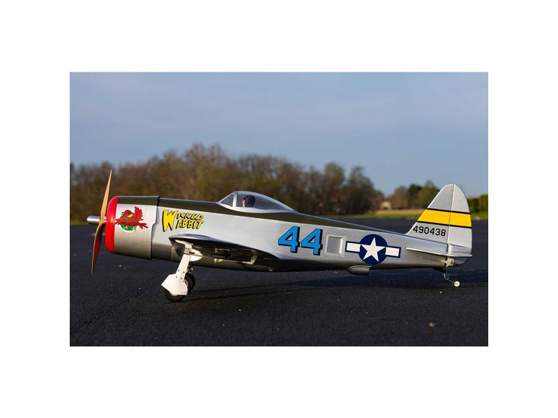 Hangar 9 Warbird P-47 Thunderbolt 1435 mm PNP Weitgehend vormontierter Warbird mit Brushless Antrieb