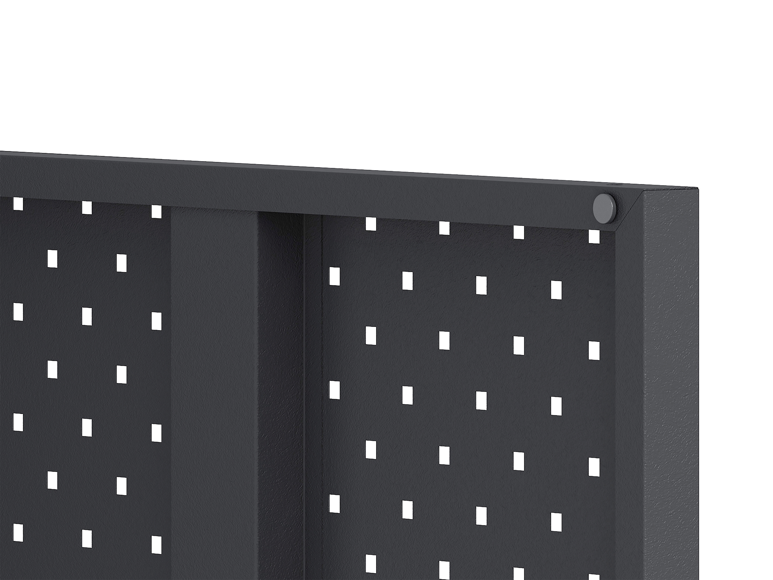 Nachttisch Metall AMET 40 x 76 cm schwarz