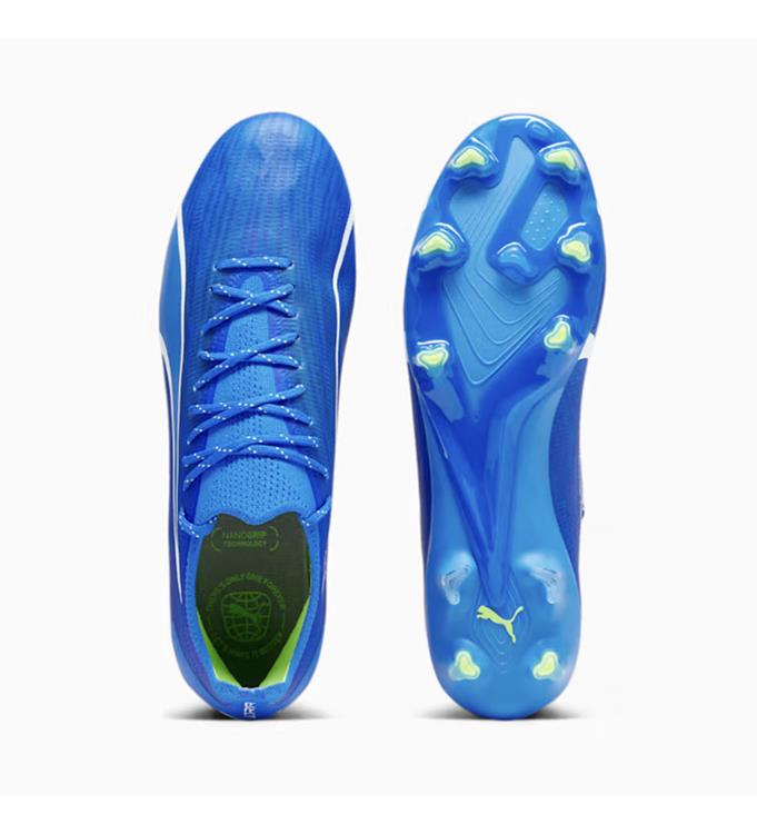 ULTRA ULTIMATE FG/AG Voetbalschoenen ULTRA-BLUE-PUMA-WHITE-PRO-GREE