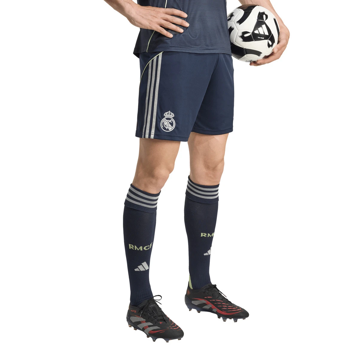 Calções adidas Real Madrid Segundo Equipamento 2025-2026
