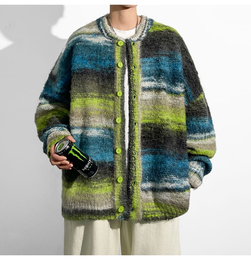 Filmas - Melange Button-Up Cardigan