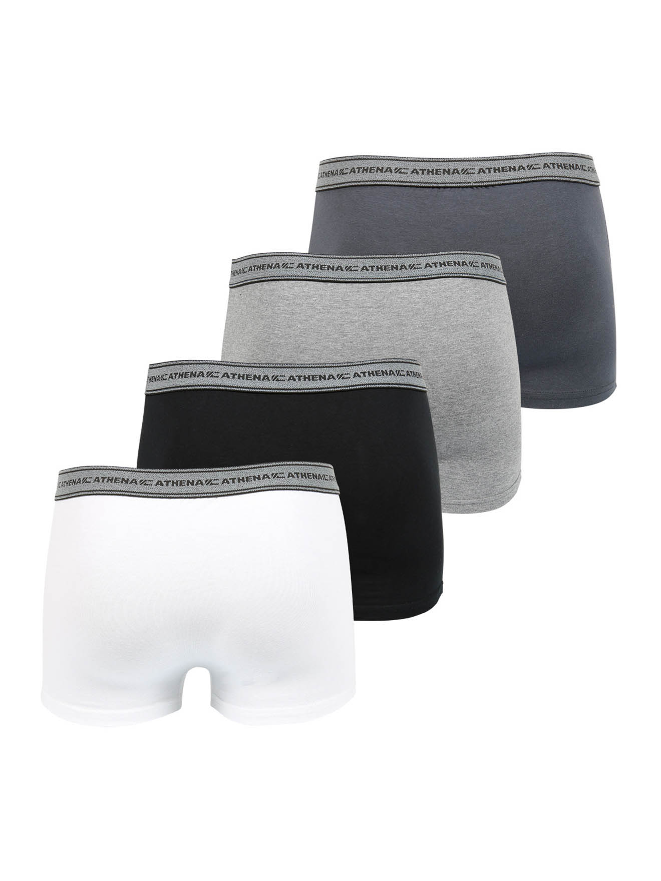 Lot de 4 boxers Basic Coton