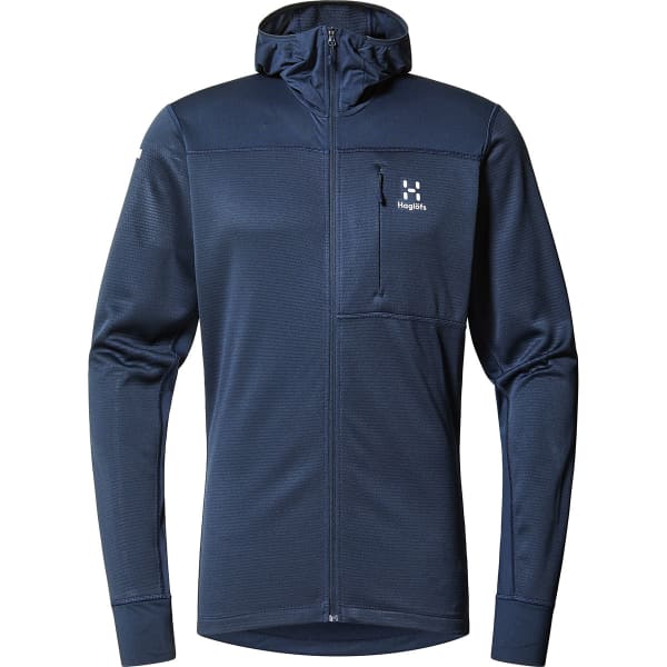 Veste polaire ski rando HAGLÖFS HAGLOFS L.I.M MID MULTI HOOD M TARN BLUE