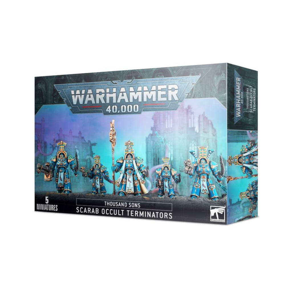 Warhammer 40K : Thousand Sons - Scarab Occult Terminators