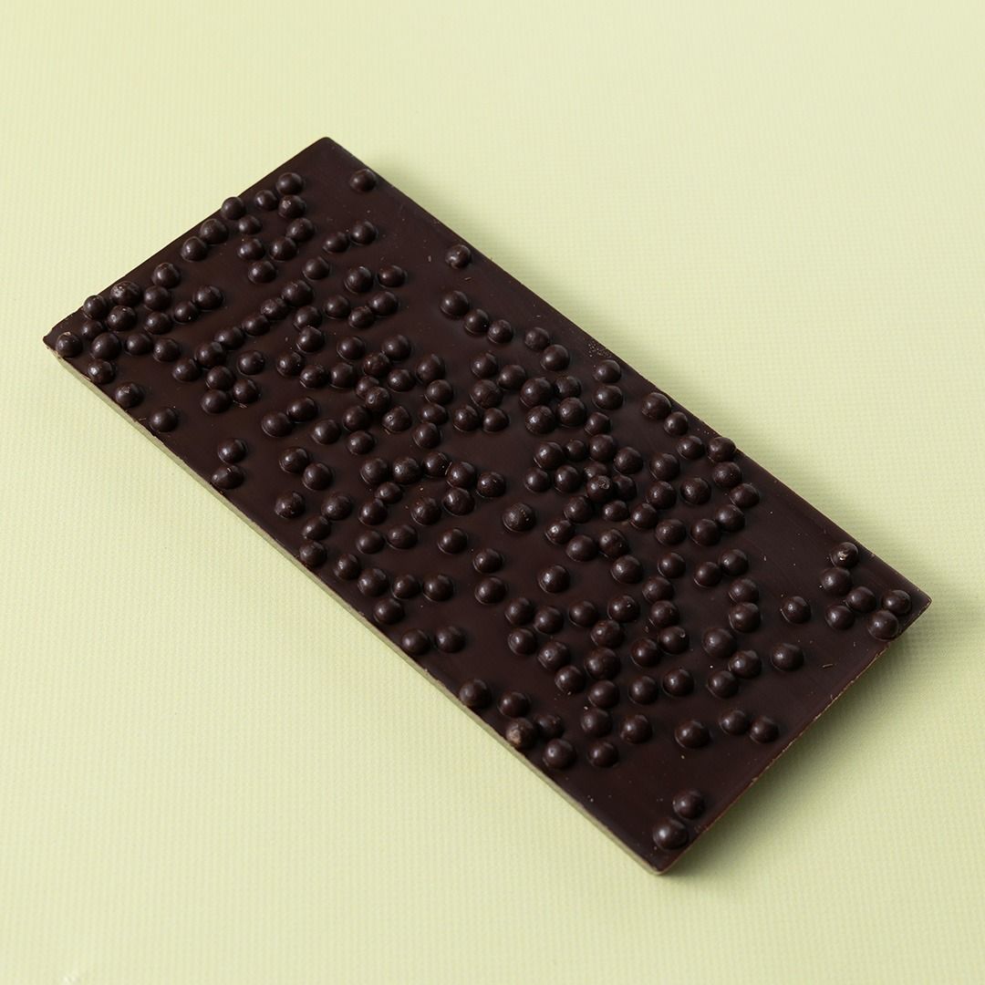 Chocoladereep puur crispy's