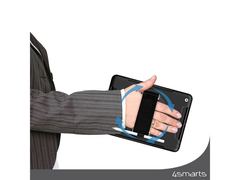 4smarts Tablet Back Cover Rugged GRIP Galaxy Tab S9 FE Robuste Schutzhülle für Samsung Galaxy Tab S9 FE