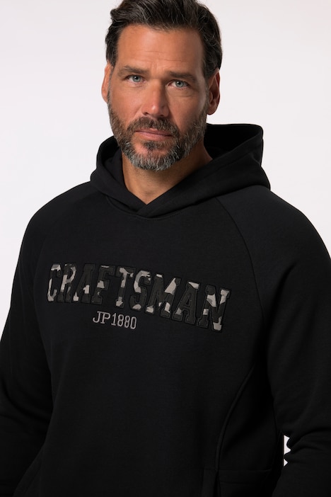 JP 1880 Hoodie, Sweat, großer Print, bis 8 XL