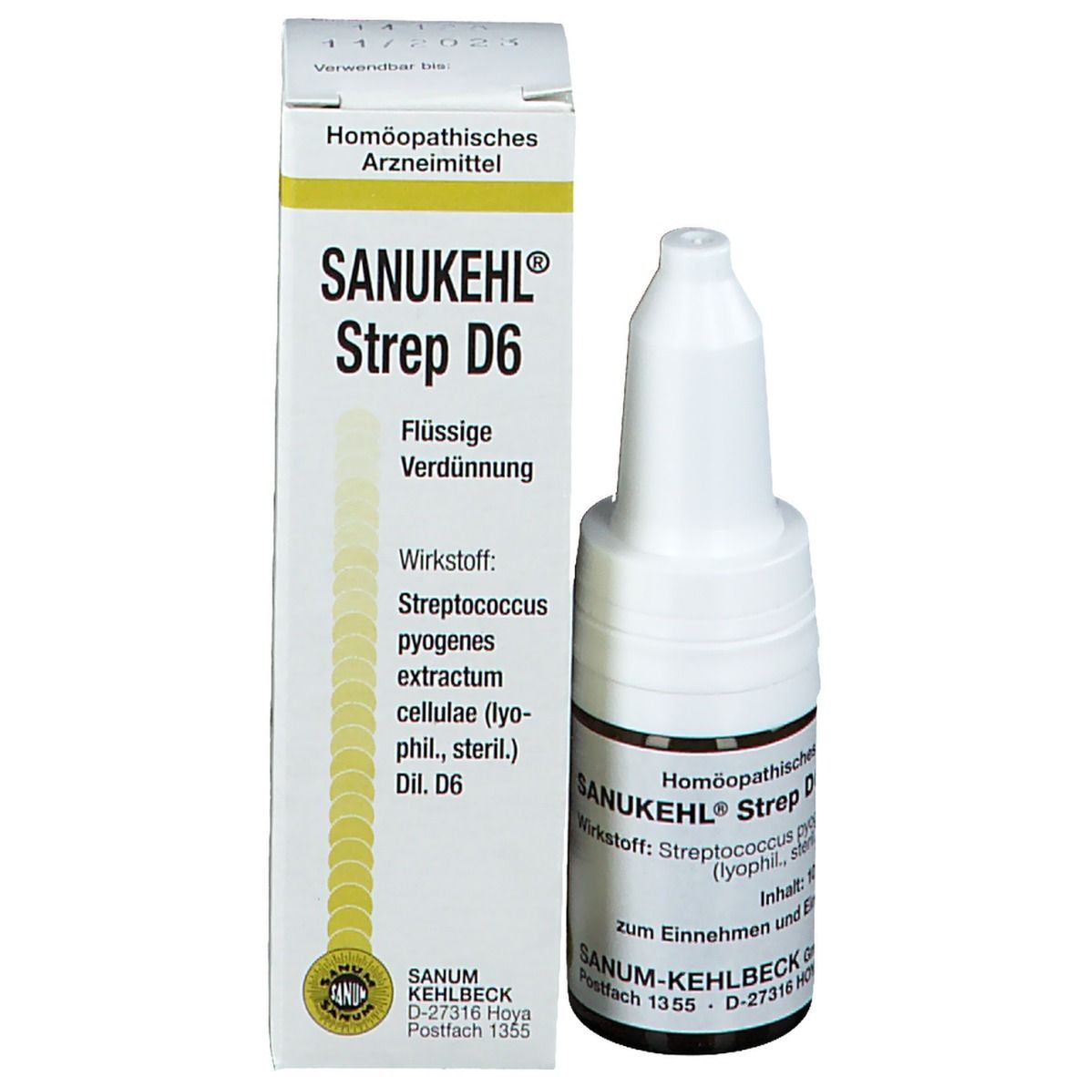 Sanukehl® Strep D6 Tropfen
