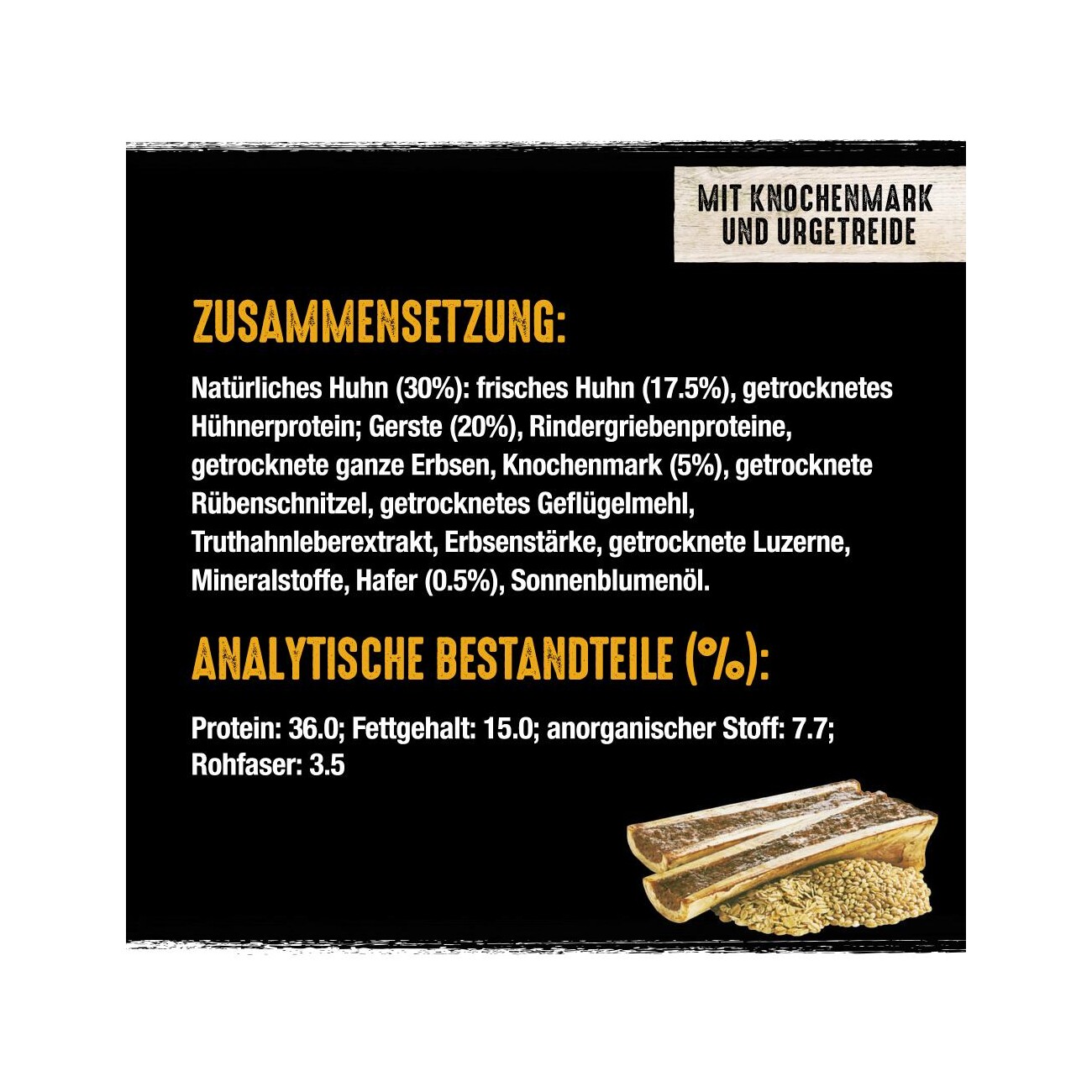 CRAVE Huhn mit Knochenmark und Urgetreide 1 kg