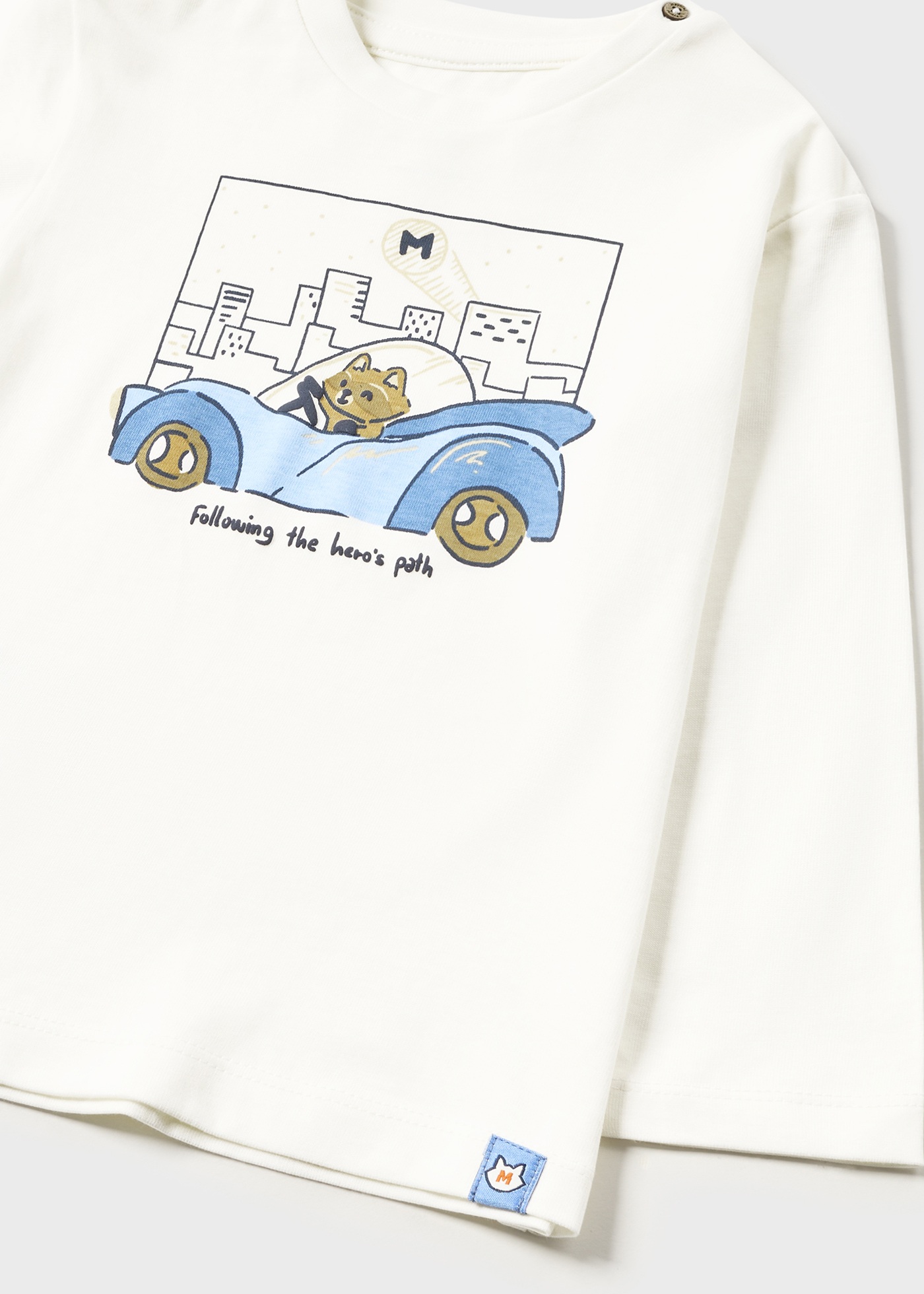 Camiseta infantil estampada Better Cotton