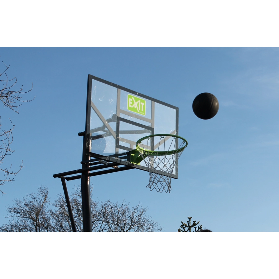 EXIT Galaxy versetzbarer Basketballkorb auf Rädern - grünschwarz