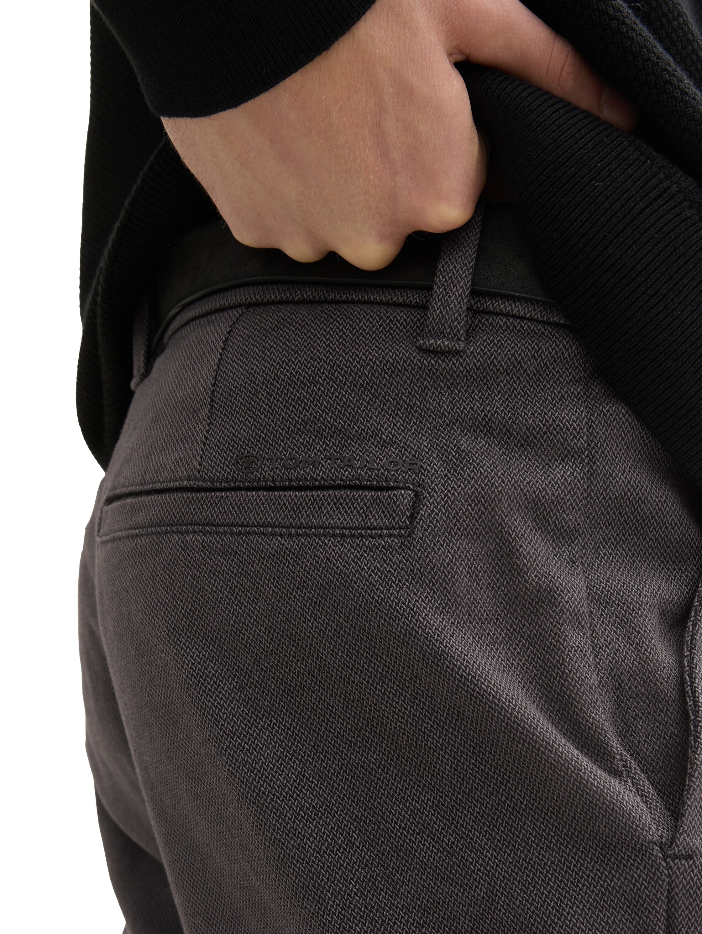 TOM TAILOR Chinohose  mit dezenter Struktur