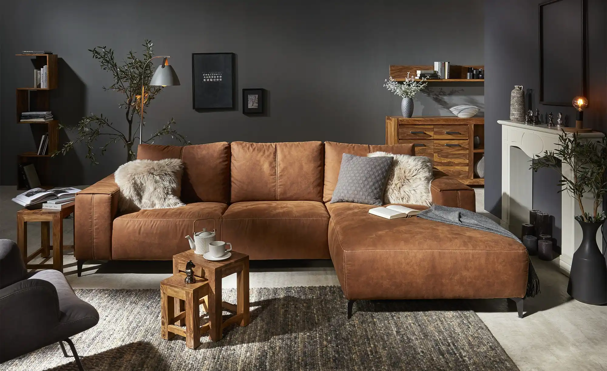 Beistelltisch, 3er-Set Amarillo