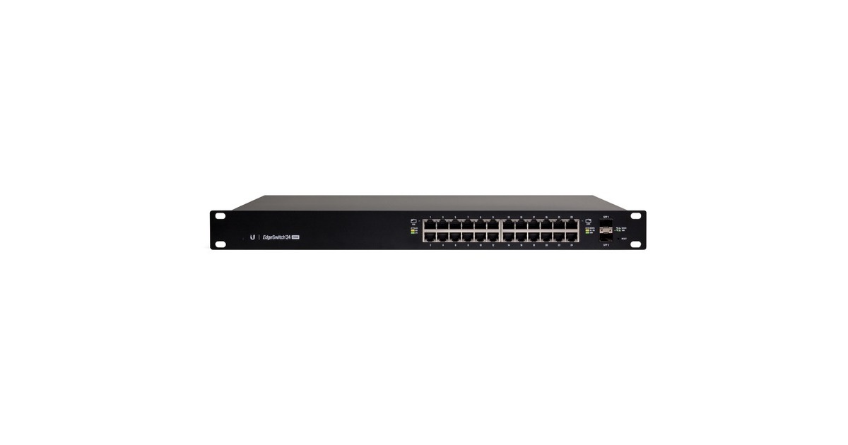 UbiquitiEdgeSwitch 24-poort 250 Watt  (ES-24-250W)