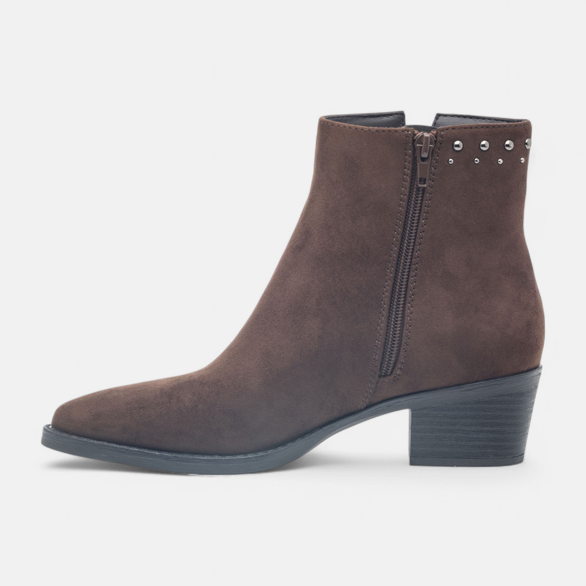 Santiags à talon Femme marron