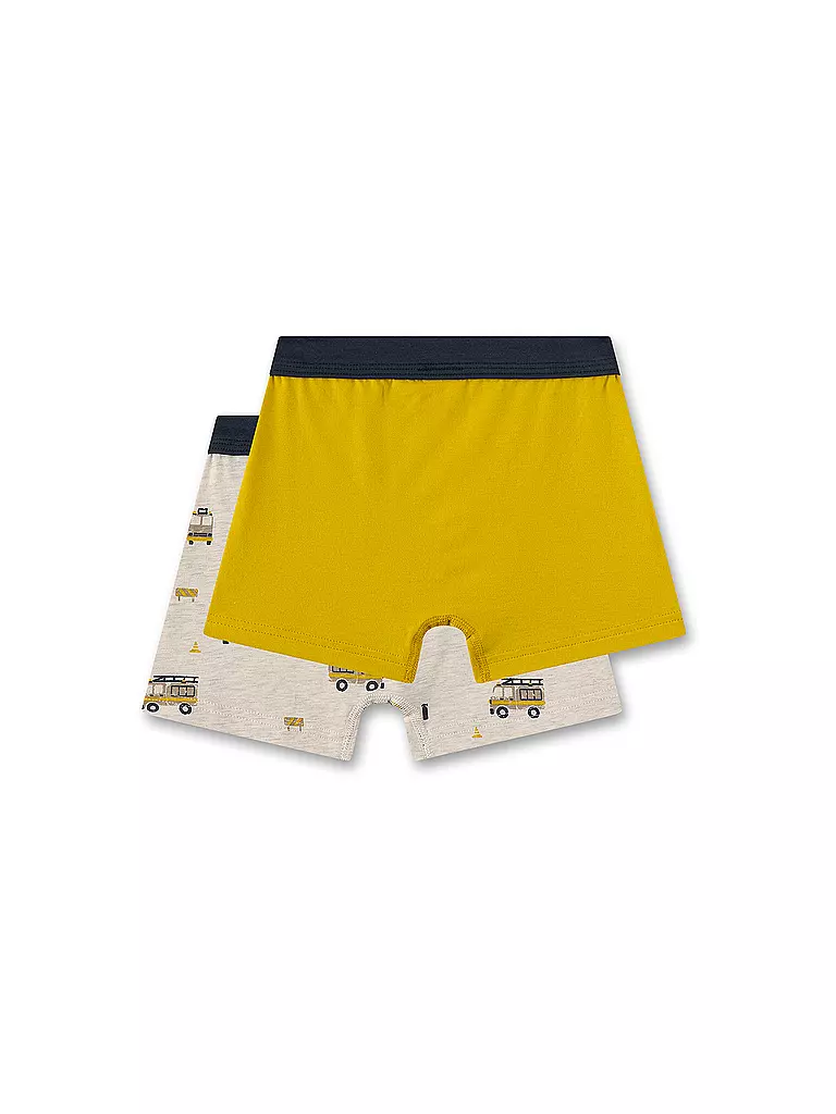 SANETTA Jungen Pants 2er Pkg. Nature Mel beige