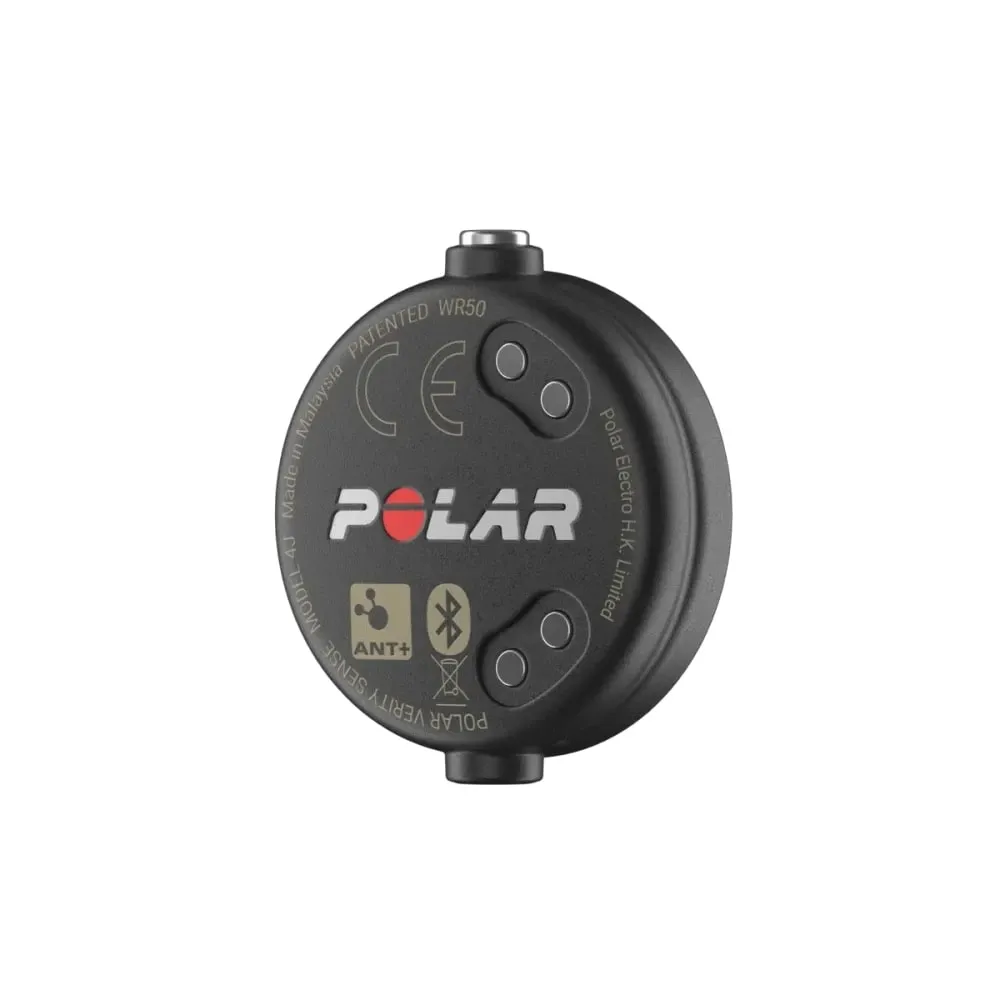 Polar Verity Ohr-Sensor Svart