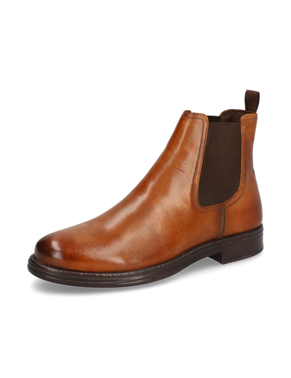 Glattleder Chelsea Boot