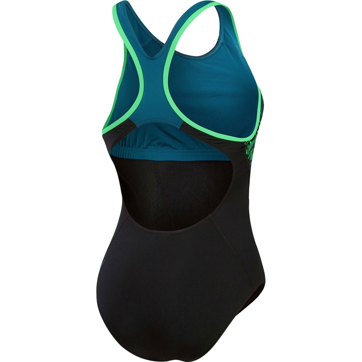 Speedo Placement Laneback Badedragt Dame