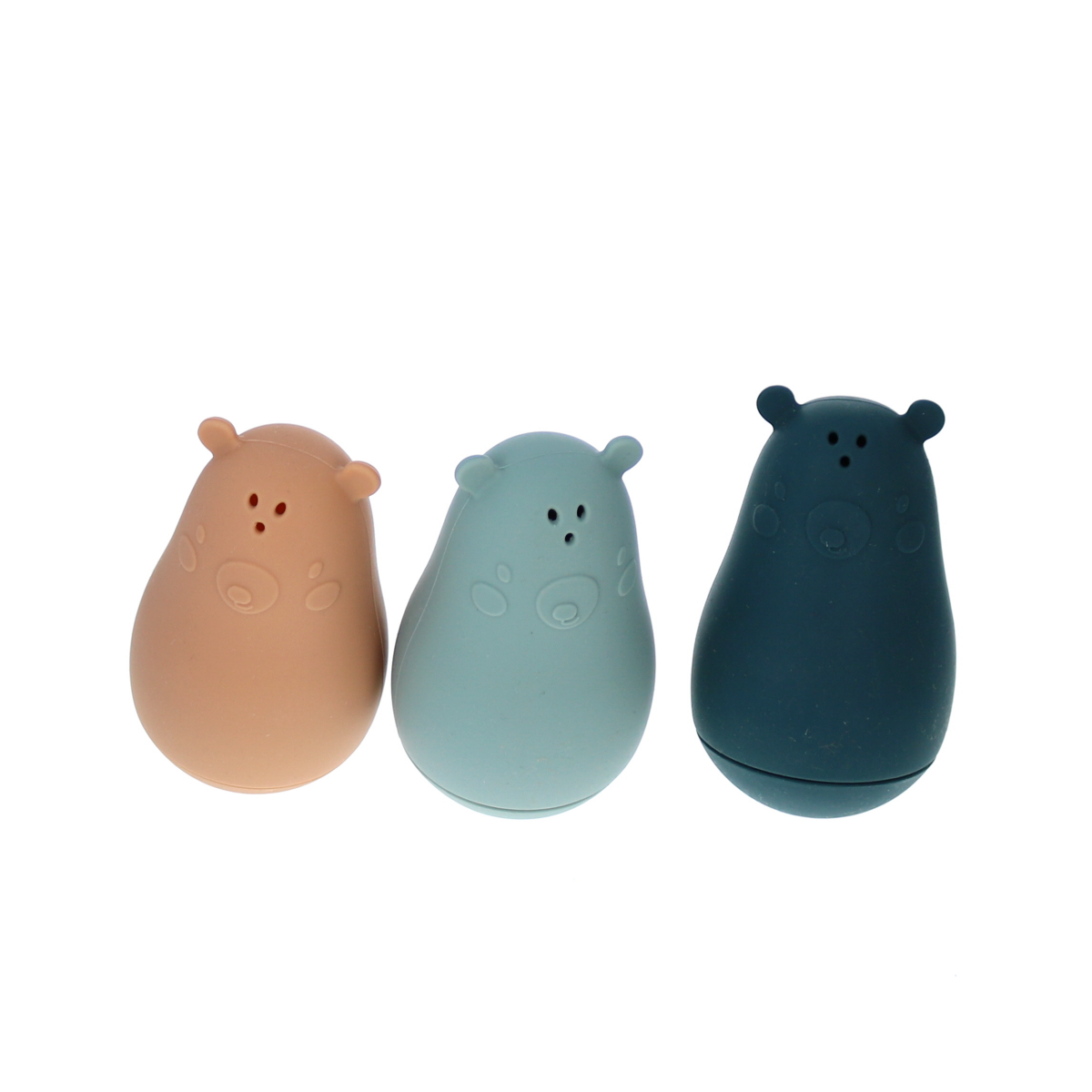 Jeux de bain en silicone oursons Mercredi et Patati