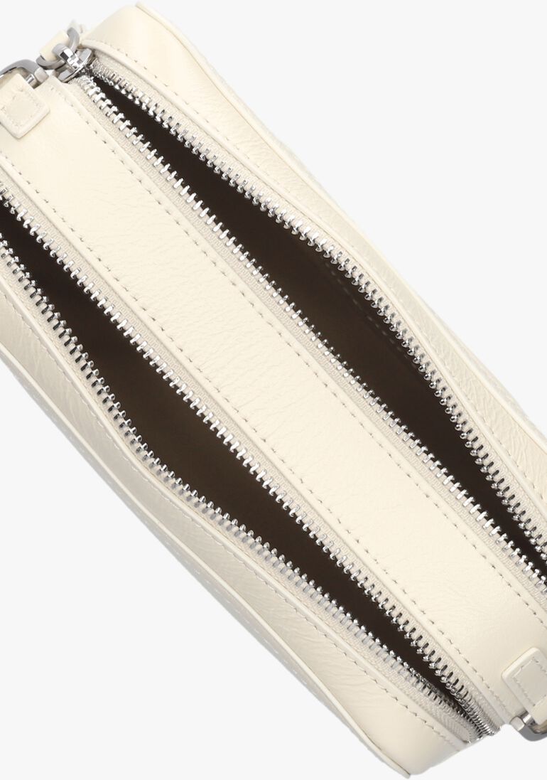 beige pinko schoudertas carrie camera bag