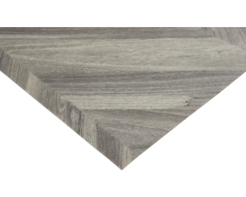 Reuze PVC-vloer, visgraatparketlook, grijs FB591, 300 cm breed (per meter verkocht)