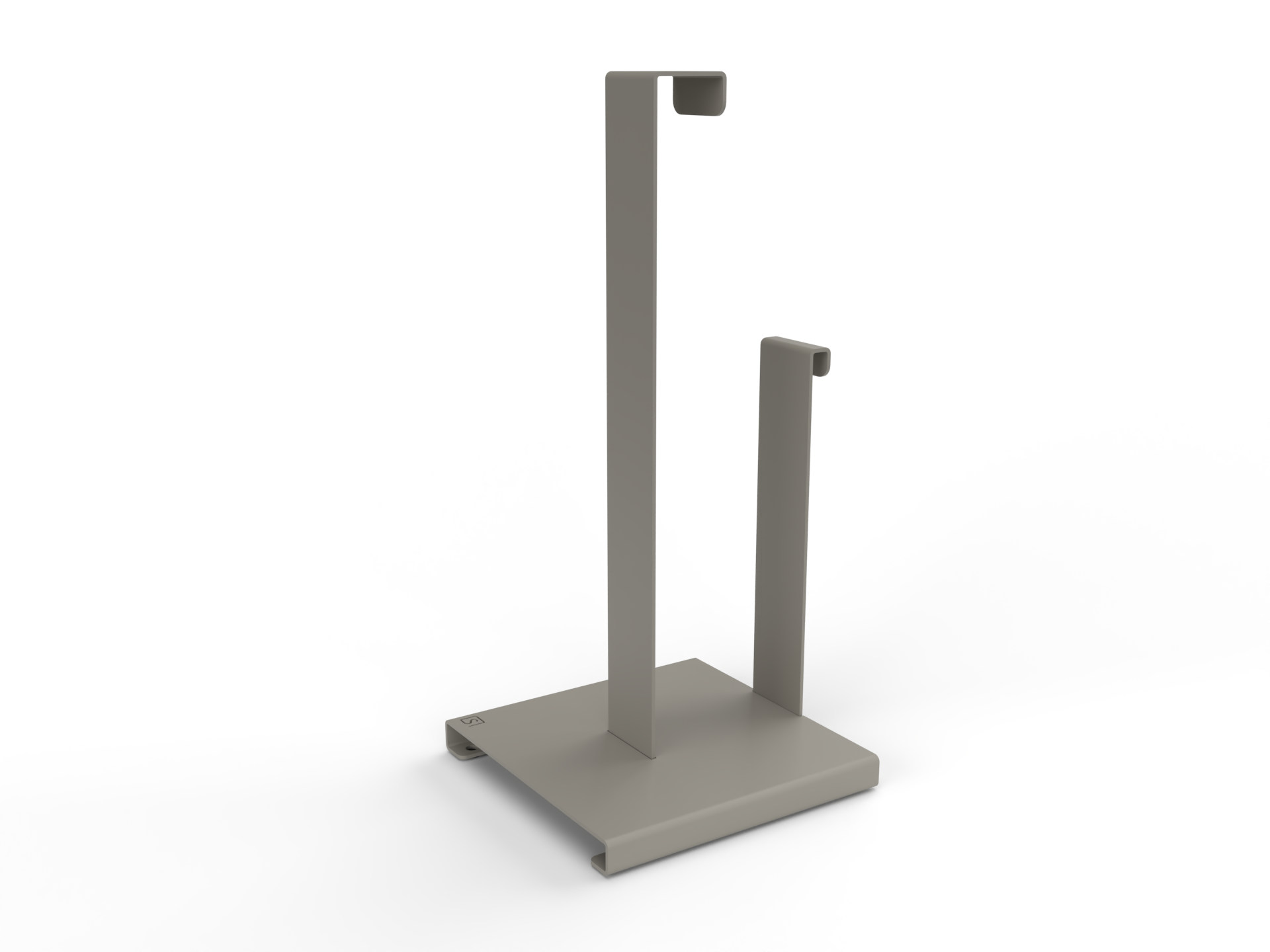 Steellish Keukenrolhouder Lichtgrijs