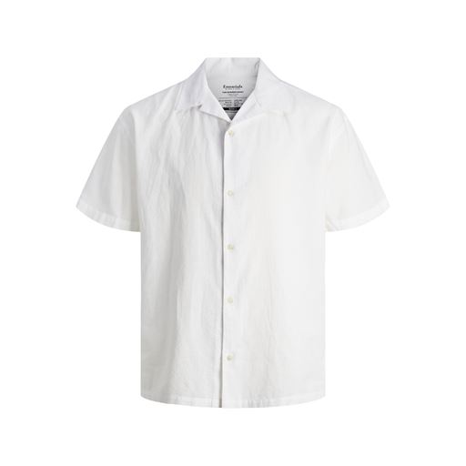 Jack&Jones Summer Resort Linen Blend Skjorte, White, XL