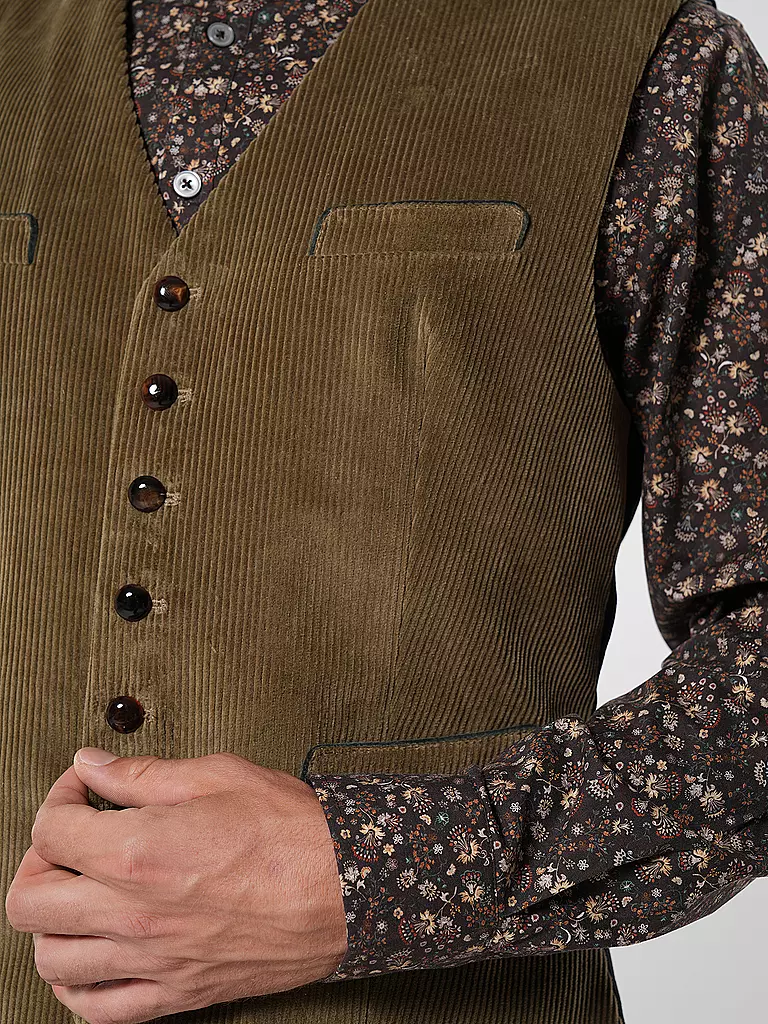 GOTTSEIDANK Trachtengilet ELIAS  olive