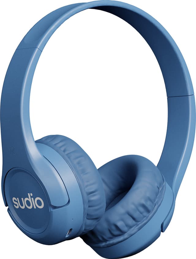 Sudio K1 Kidz trådløse on-ear høretelefoner (blå)