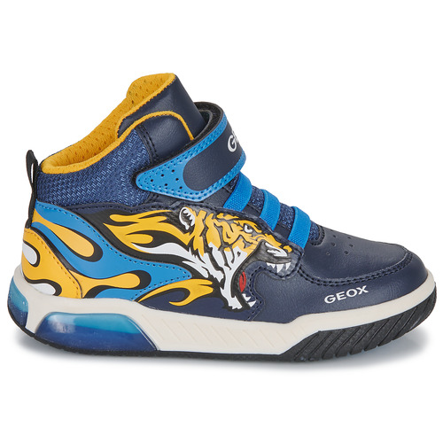 Geox - J INEK BOY C - Marine / Jaune