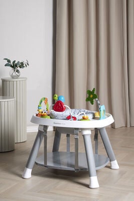 Beemoo PLAY Explore 3-in-1 Aktivitetssenter, Stone Grey