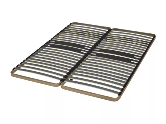 Sommier à lattes 2x90x200 C322 - 46 lattes bois - Fabrication française