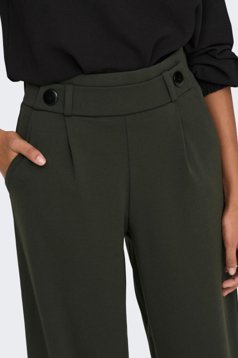 Jacqueline de Yong groene dames broek