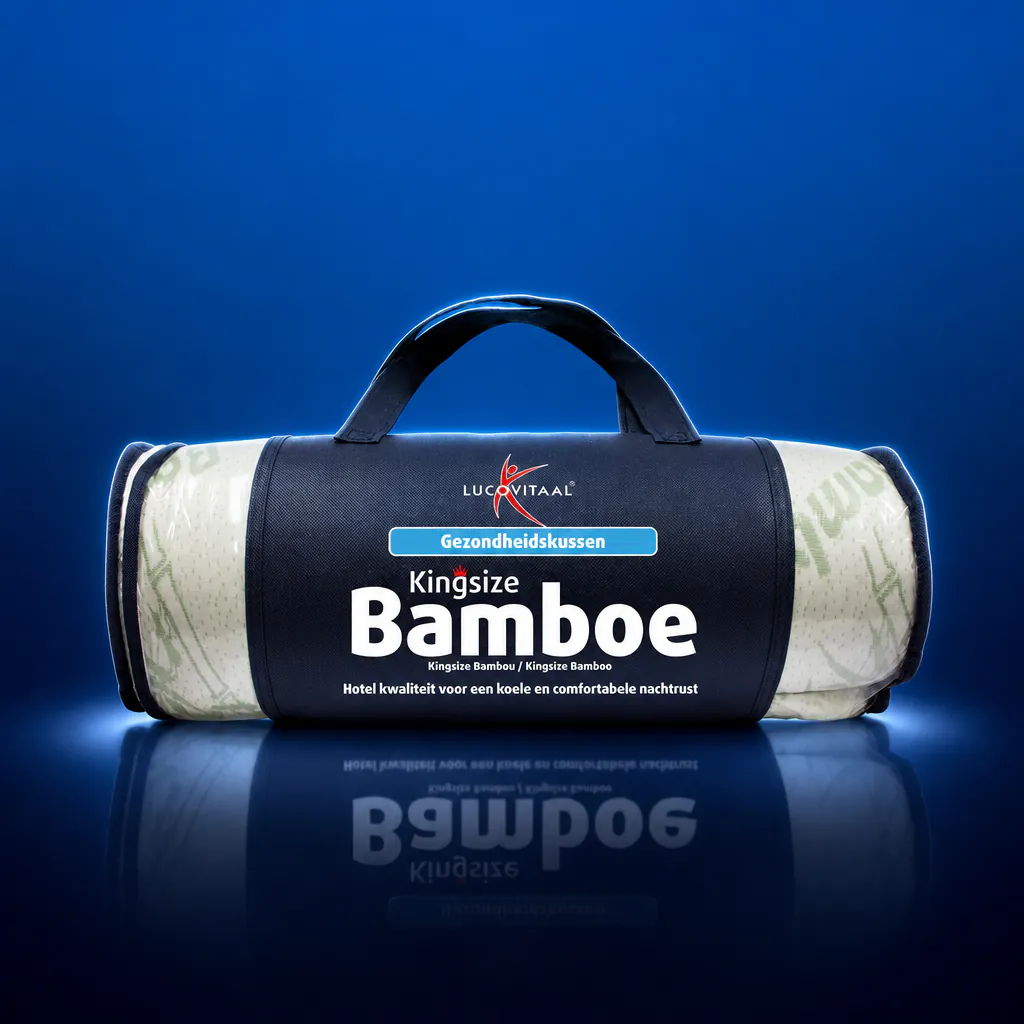 Kingsize Bamboe Hoofdkussen
