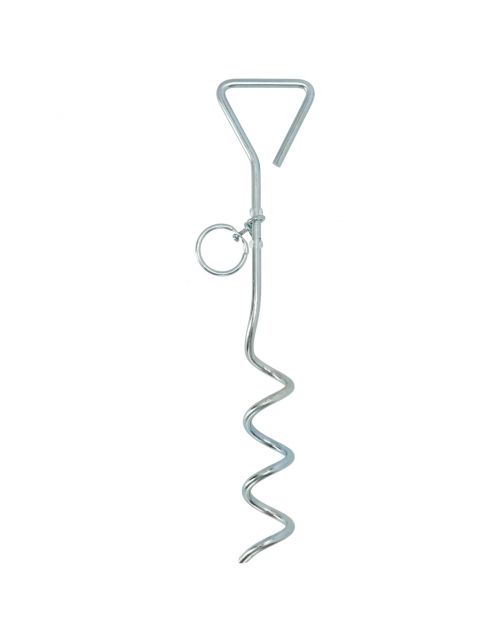 Adori Grond Spiraal Voor Aanleglijn - Hondenriemaccessoire - 40 cm