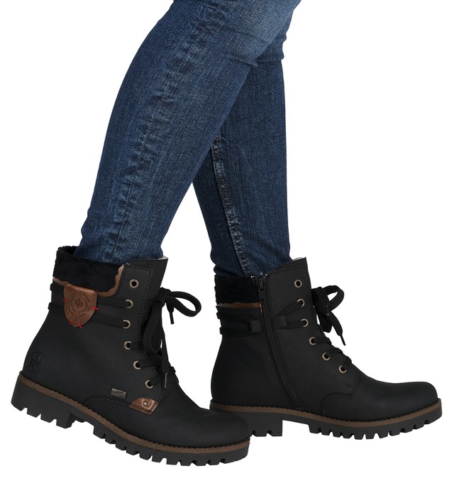 Rieker Winterboots  , Winterstiefelette, Schnürstiefelette, Boots mit Tex-Ausstattung