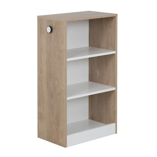 Marcel petite bibliothèque    Chêne blond/Blanc        de               Galipette