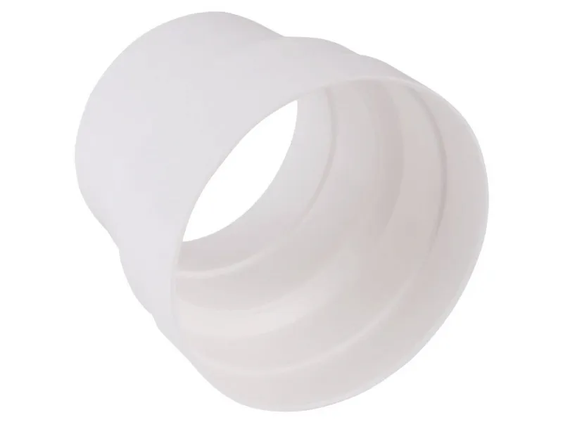 Wallair 20200151 Fladkanals-ventilationssystem 125 Overgangsstykke 100/125