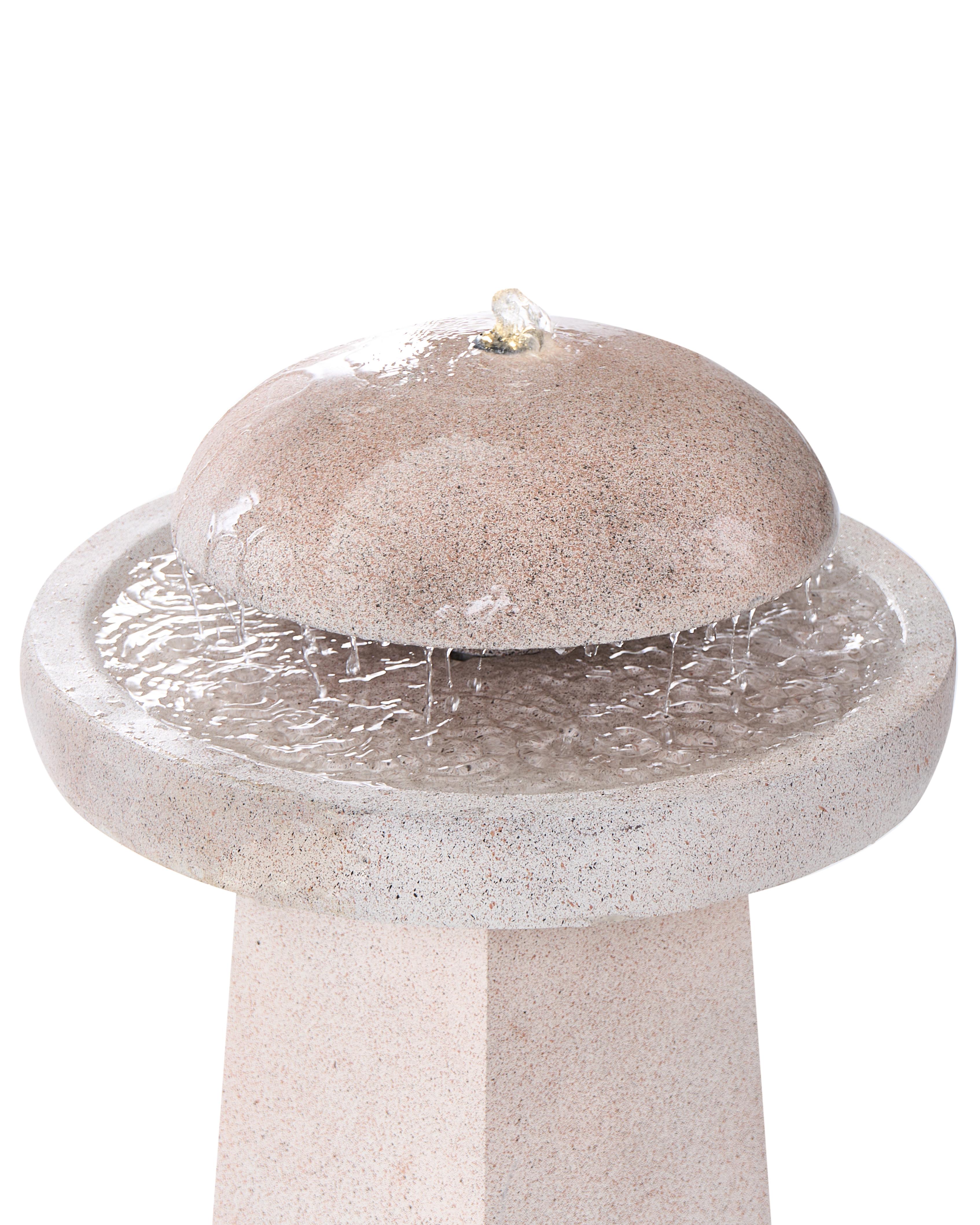 Tuinfontein LED HUNLEN Beige