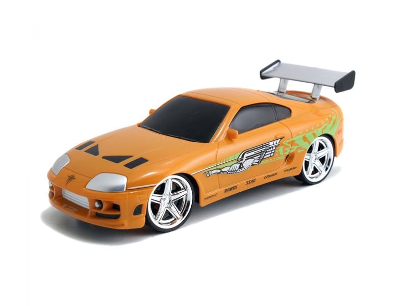 Jada Toys Toyota Supra MK4 Fast & Furious RTR, 1:24 Ferngesteuertes Auto aus Fast & Furious «Brian's 1995 Toyota Supra»