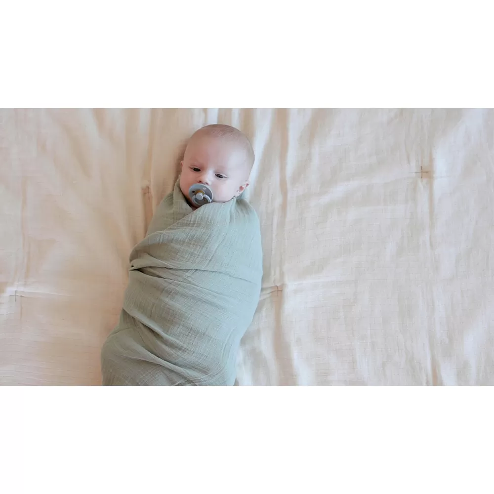 BIBS Muslin Swaddle 120x120 cm - Ivory
