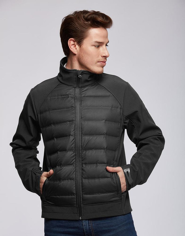 Mustaghata ALPHA - Blouson Hybride Softshell-Doudoune