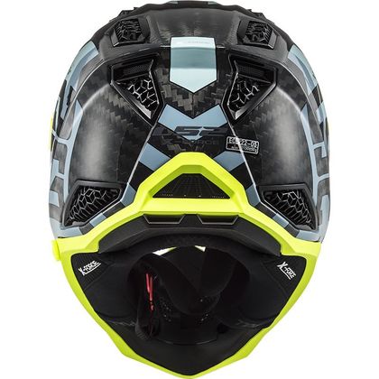 Casque cross LS2 MX703 C - X-FORCE - BARRIER - SKY BLUE 2023 - Bleu