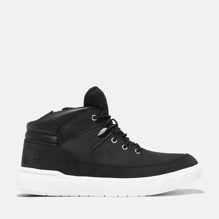 Bota de caminhada infantil Junior Seneca Bay na cor preta.
