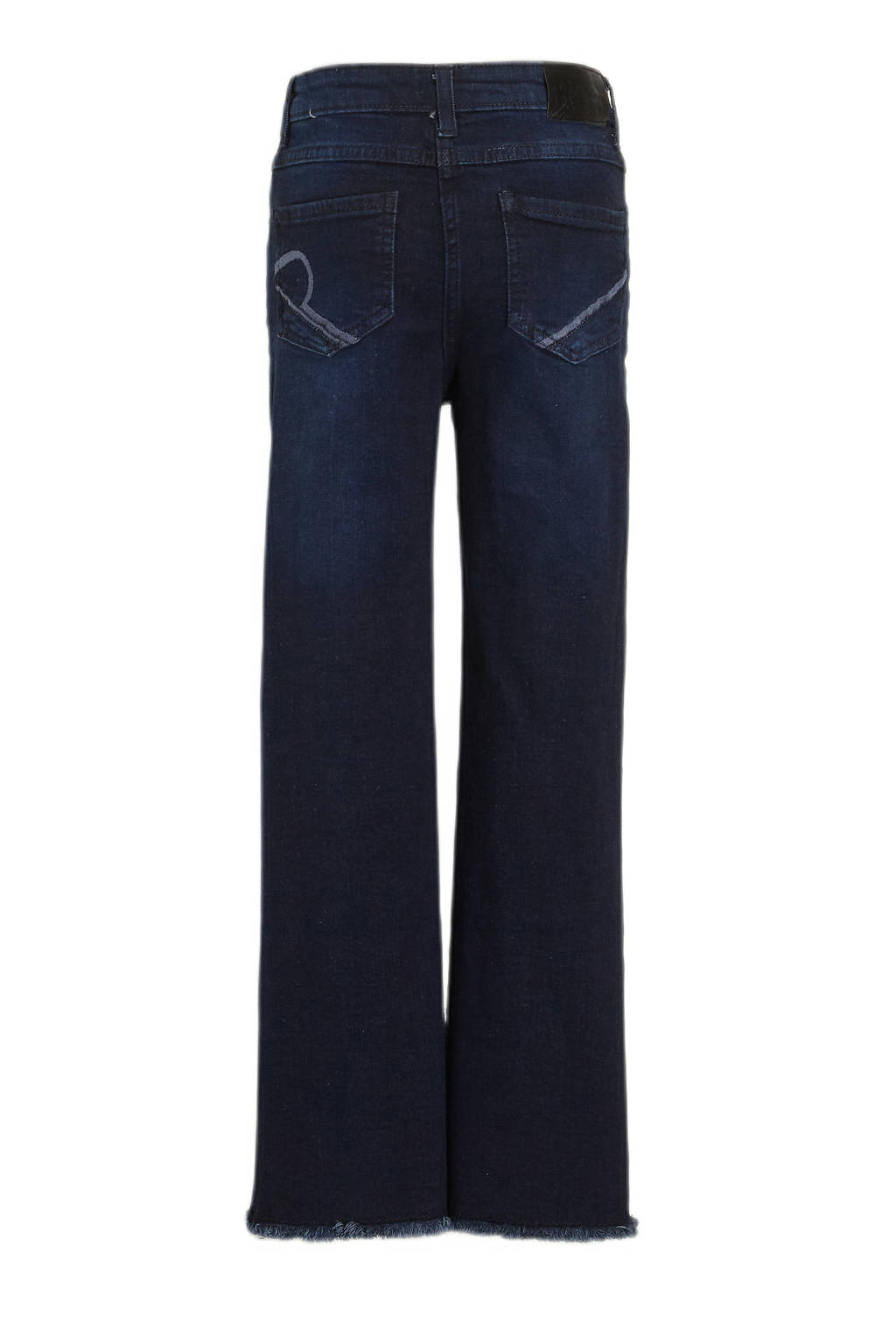 Retour Jeans high waist wide leg jeans Missour raw blue denim