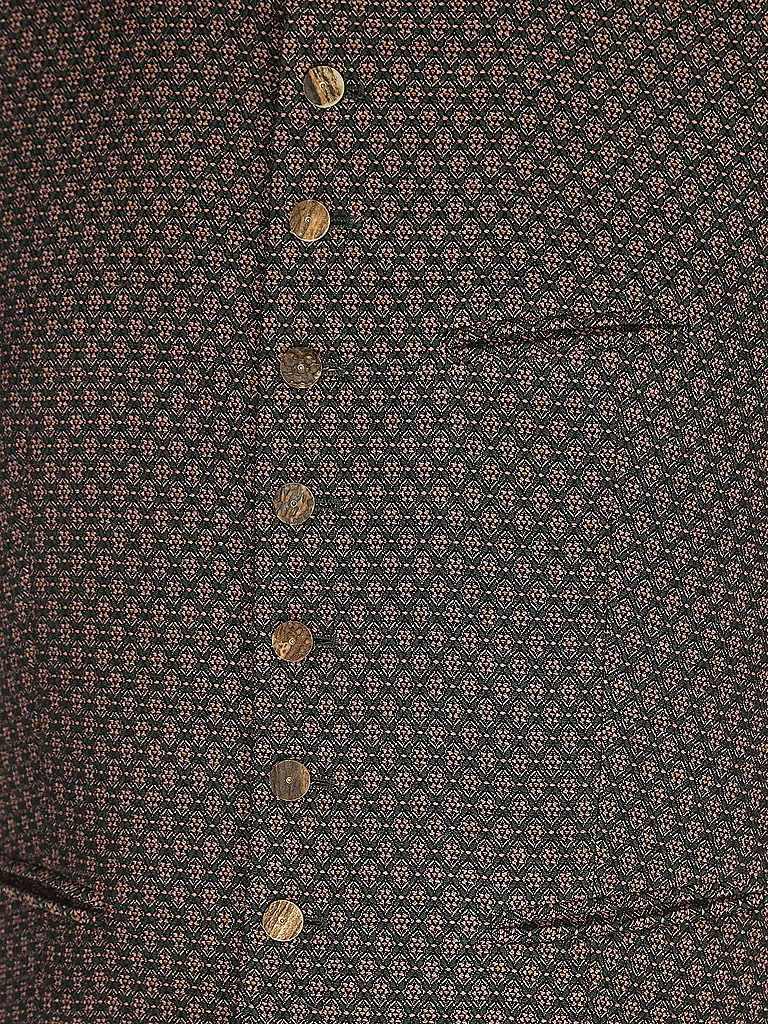 GOTTSEIDANK Trachten Gilet KONSTANTIN dunkelrot