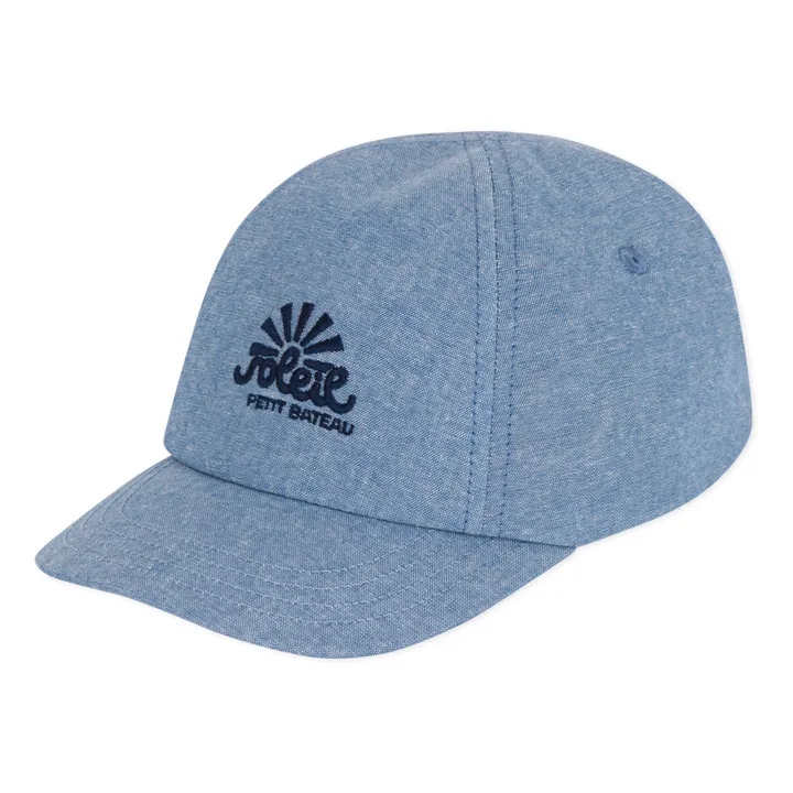 Petit Bateau Casquette Denim | Bleu jean